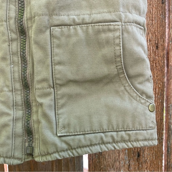 KIDs HQ Boy’s Brown Tan Full Zip Vest - Picture 4 of 10